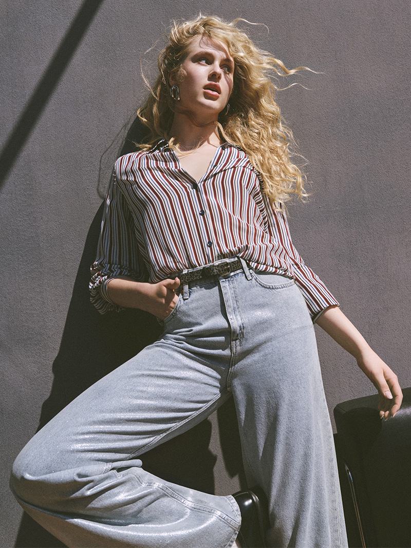 IBlues FW25 Isobel Kinnear Denim Look Iblues